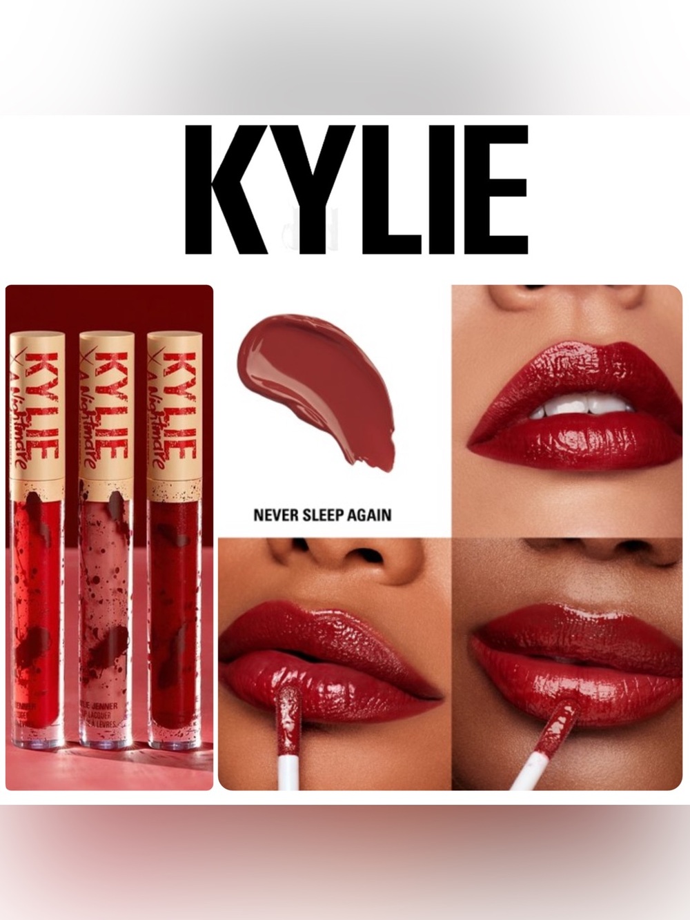 Kylie A Nightmare On Elm Street Liquid Lipstick - Never Sleep Again